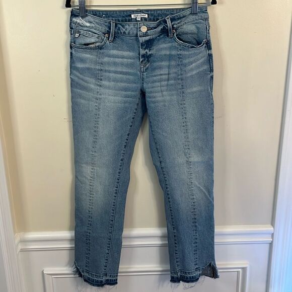 Dear John Distressed Ankle Jeans - Picture 1 of 8